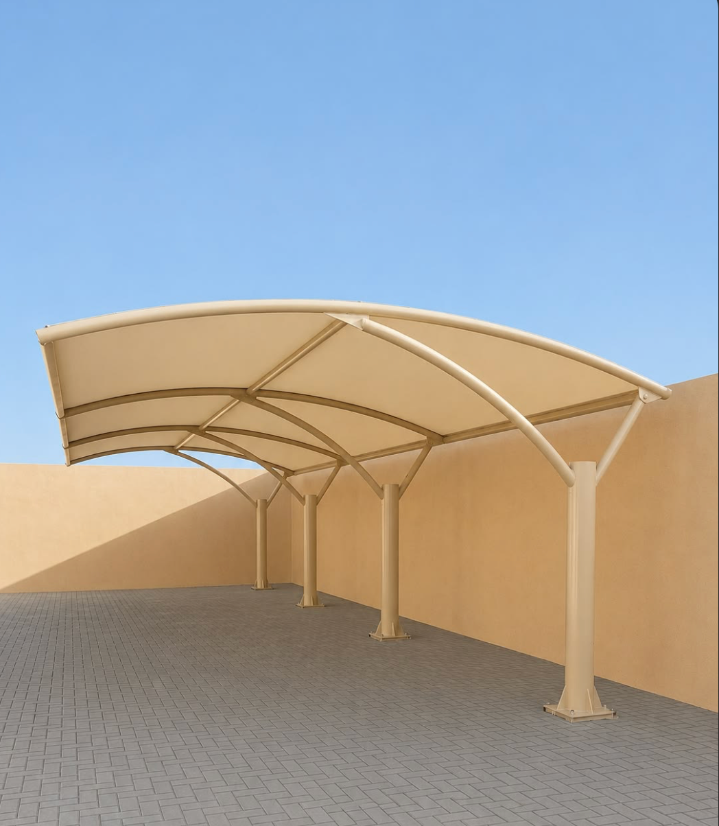 Car Park Shade Canopy — Abu Dhabi